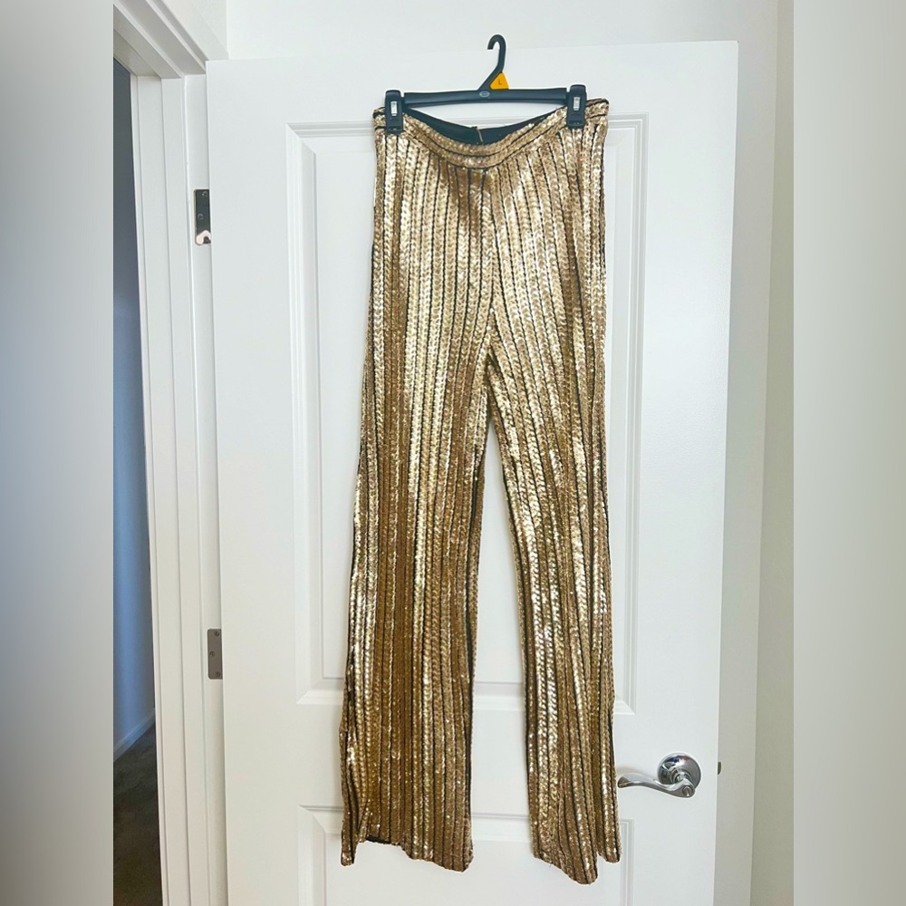 New! Sequin Pants XL